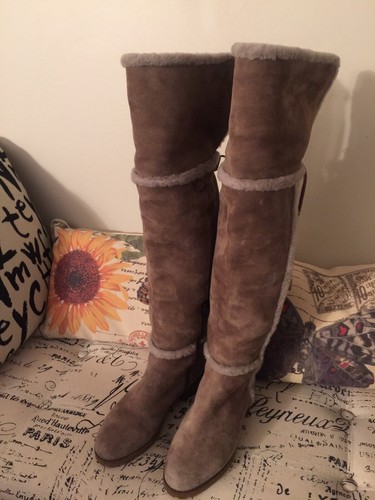 frye tamara shearling boots