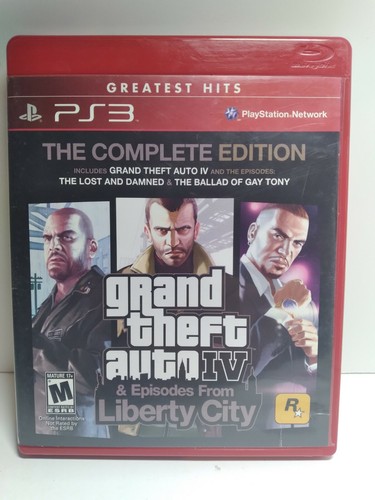 Grand Theft Auto Iv Complete Edition Sony Playstation 3 08 No Manual のebay公認海外通販 セカイモン