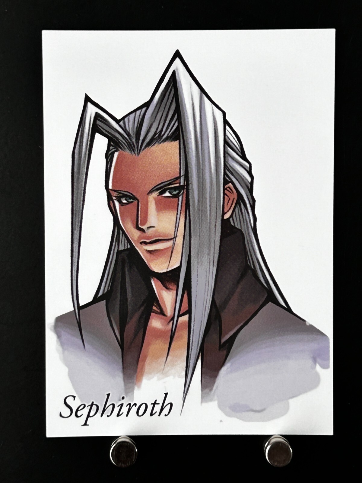 ファイナル ファンタジー アート ミュージアム セフィロス、チョコボエディション Sephiroth FINAL FANTASY VII Anniversary Art Museum Card 2