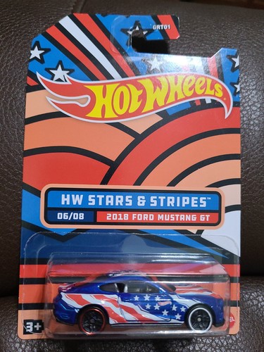2022 Hot Wheels 2018 FORD MUSTANG GT HW Stars & Stripes 06