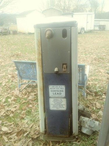 Gulf Gas Pump Crome Dome