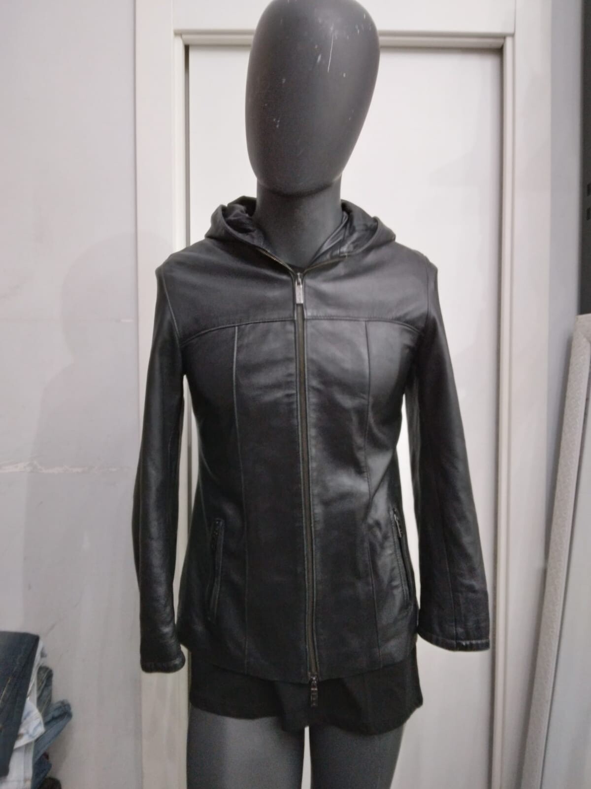 vintage C&S Mackinnon leather jacket S