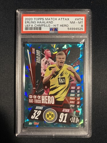 2020 Topps Match Attax UEFA Erling Haaland Hat-Trick Hero 2020 Topps Match Attax UEFA Erling Haaland Hat-Trick Hero