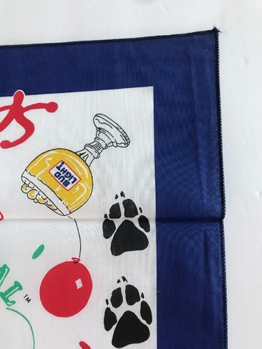 Bud Light Beer Spuds MacKenzie Bandanna Scarf Handkerchief Original Party Animal
