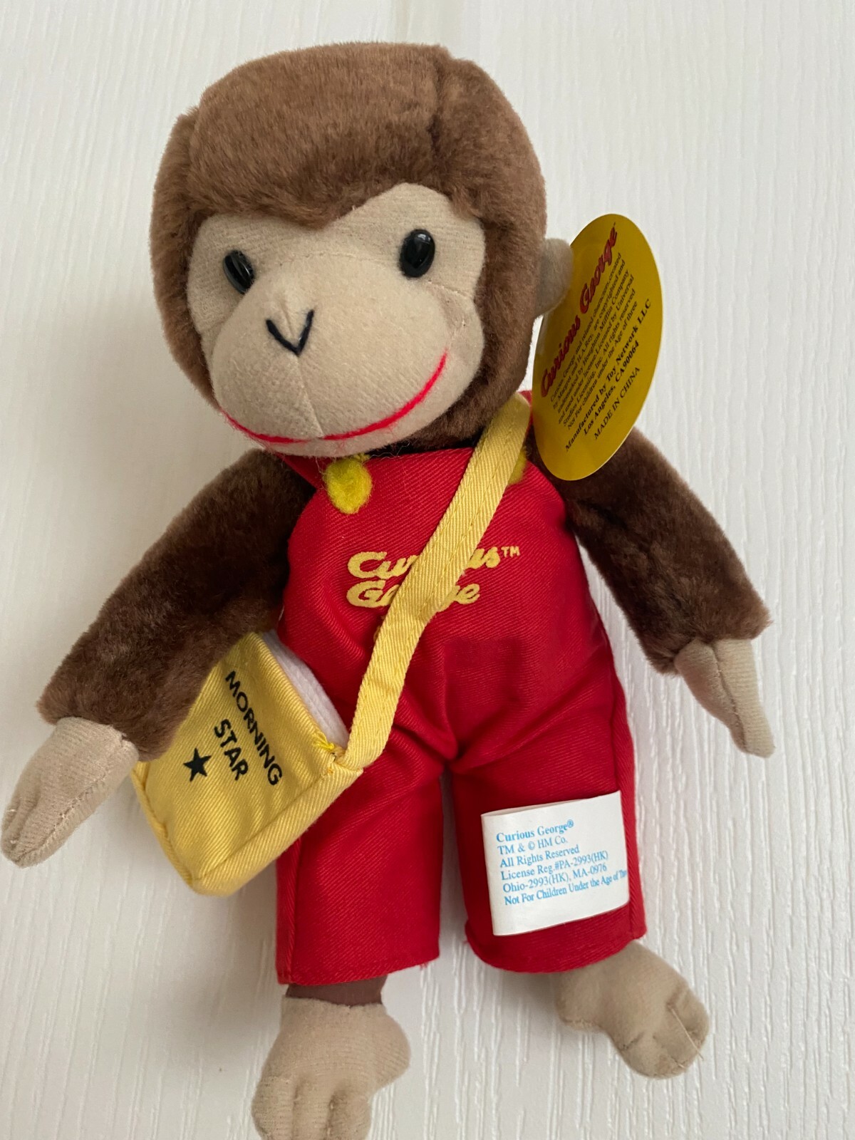 Curious George ぬいぐるみ Curious George Plush Toy Doll Golf Head Cover Driver Monkey