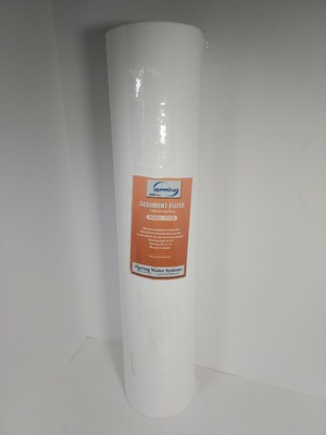 iSpring 5-Micron 20'' x 4.5'' High Capacity Water Sediment Filter Cartridge FP25B