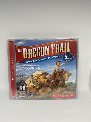 The Oregon Trail: 5th Fifth Edition Windows Mac CD Disc The Learning Company