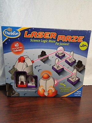 ThinkFun Laser Maze Beam-Bending Logic Game 2012. 1 Player Game. 40 Challenges.