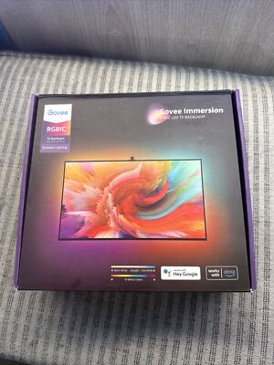 govee immersion rgbic led tv backlights with camera 75 85