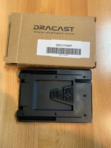 Dracast Adapter for V-Mount Battery Plate to Attach Gold-Mount/2x NPF Batteries