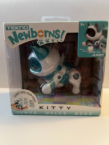 Tekno Newborns Pet Kitty Cat Toy Robotic Pet.  Seen On You Tube