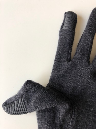 2018 Smartwool Unisex Charcoal Heather Merino Wool 250 Gloves Sz S 3720