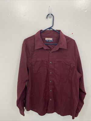 Magellan Outdoors  Men's Moisture Wicking-Classic Fit Fish Shirt XL long sleeve