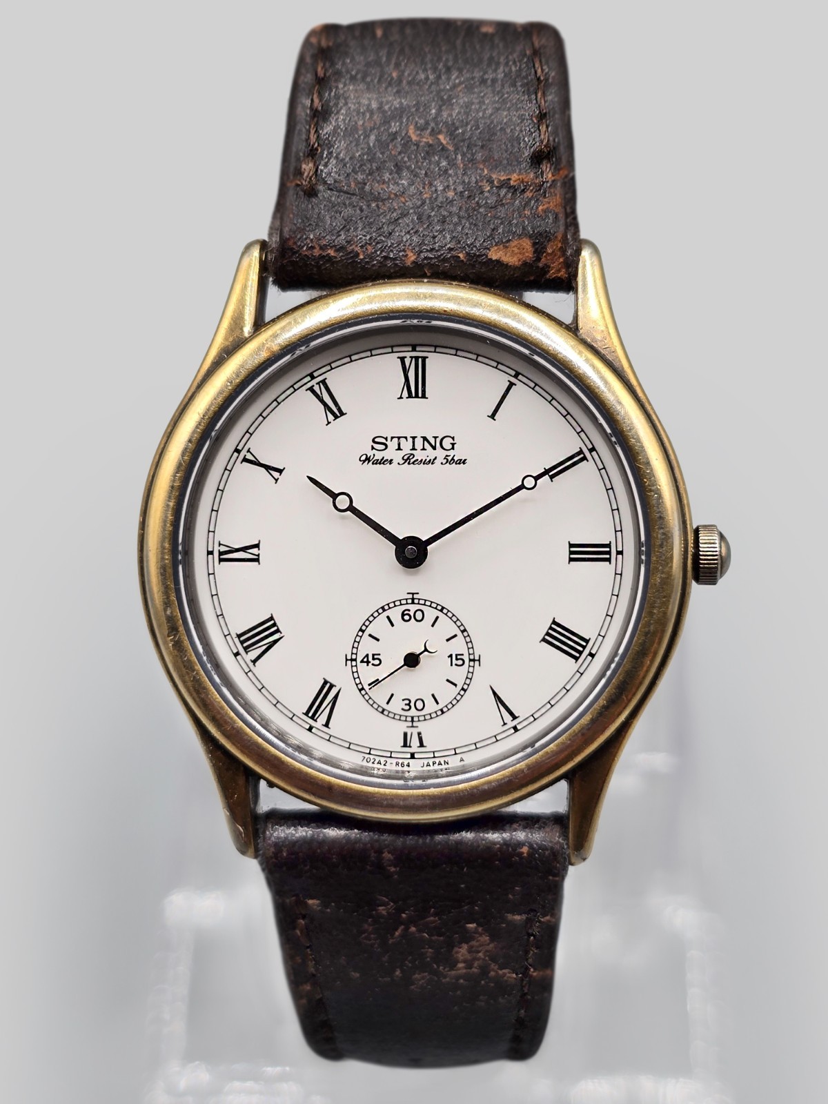 CASIO　STING SPORTY VERSION STN-044W Rare Vintage 90s Casio Sting STN-405W ANA-DGT Watch Japan a