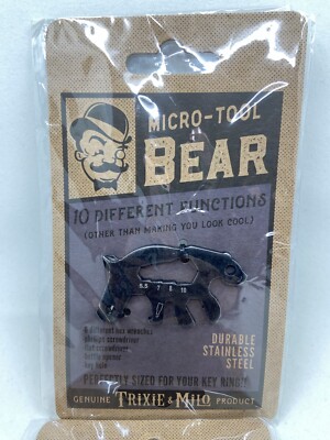 Micro tool Bear Multi-Tool by Trixie & Milo 10-n-1 tool