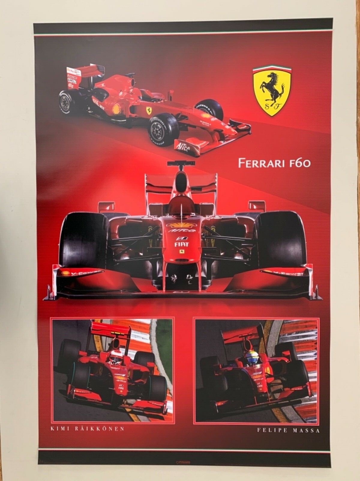 Ferrari F2001, F189, F60, F1-2000 セット 2009 Hot wheels Racing Ferrari F60 1:43 Kimi Raikkonen F1