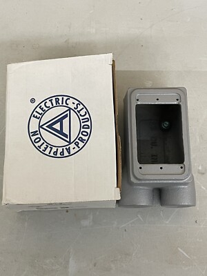 Appleton Electric FDS-1-75 3/4'' Mall Iron FS-FD CS Device Box New