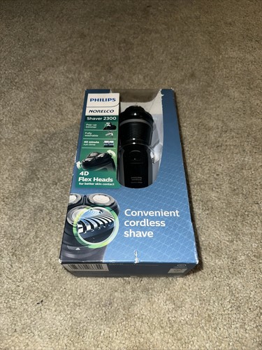 2300 Rechargeable Electric Shaver With Popup Trimmer