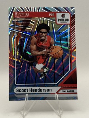2024-25 Panini Donruss - Scoot Henderson #143 Holo Lazer Blazers