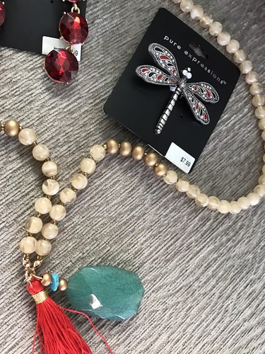 Mixed Jewelry Lot Earrings And Necklace (9) USA Seller New Free Shipping