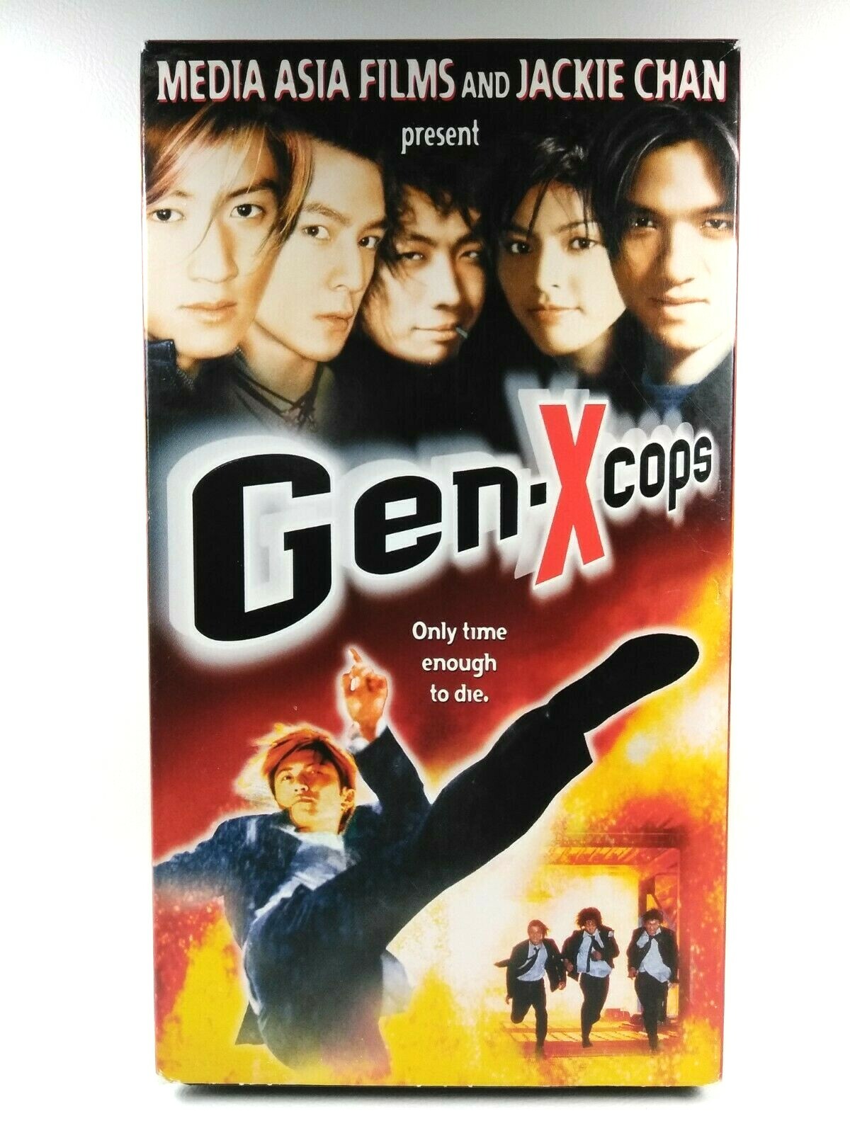 Gen-X Cops (VHS, 2000) Jackie Chan, Nicholas Tse, Stephen Fung, Sam Lee Gen-X Cops (VHS, 2000) Jackie Chan, Nicholas Tse, Stephen Fung, Sam Lee