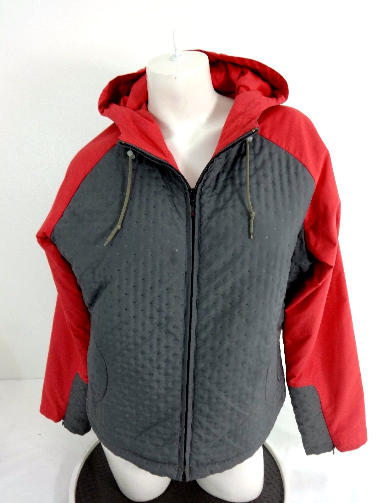 PACIFIC TRAIL WOMENS PINK & GRAY POLYESTER CASUAL JACKET SIZE L eBay