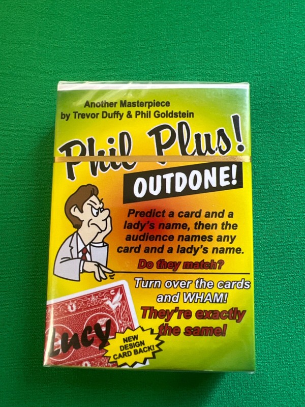 Phil Plus Outdone by Trevor Duffy - magic trick- new