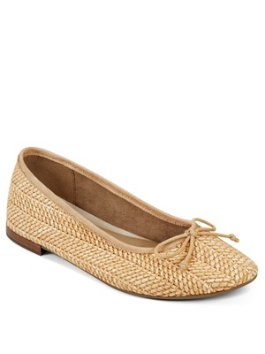 

AEROSOLES Женские бежевые балетки со съемной стелькой Homerun Slip On Ballet, Бежевый, HOMERUN