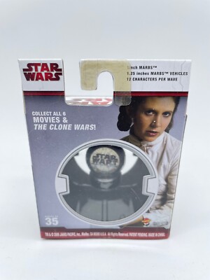 Star Wars Marbs Series 3 #35 Hoth Leia Marble and Base, Jakks Pacific 2009