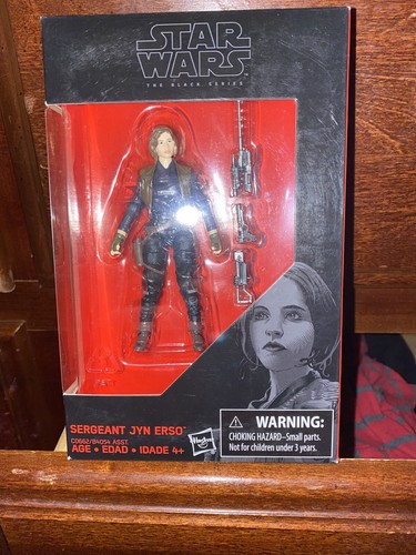 STAR WARS BLACK SERIES EXCLUSIVE 375 ACTION FIGURE SERGEANT JYN ERSO