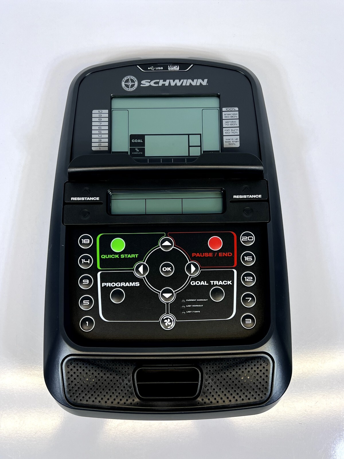 Console elliptical ellipticali