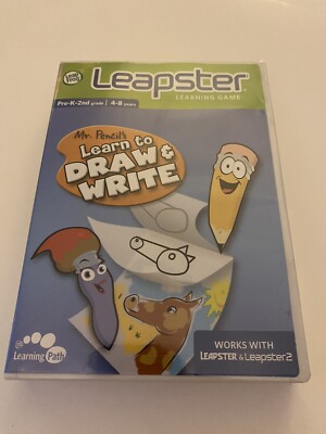LeapFrog - Mr. Pencil's Learn to Draw and Write Leapster Learning Game 2007