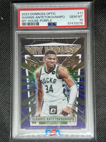 激レアPSA 10 Giannis  Antetokounmpoヤニス Panini Giannis Antetokounmpo 10 Graded Basketball Sports