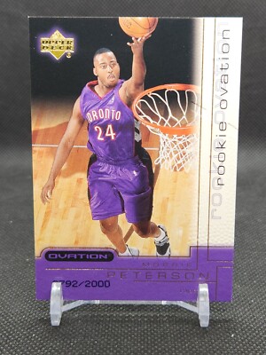Morris Peterson - 2000-01 Upper Deck Ovation #81 Rookie RC /2000