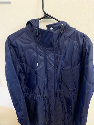GAP Mid-weight Quilted Fishtale Parka Size Small