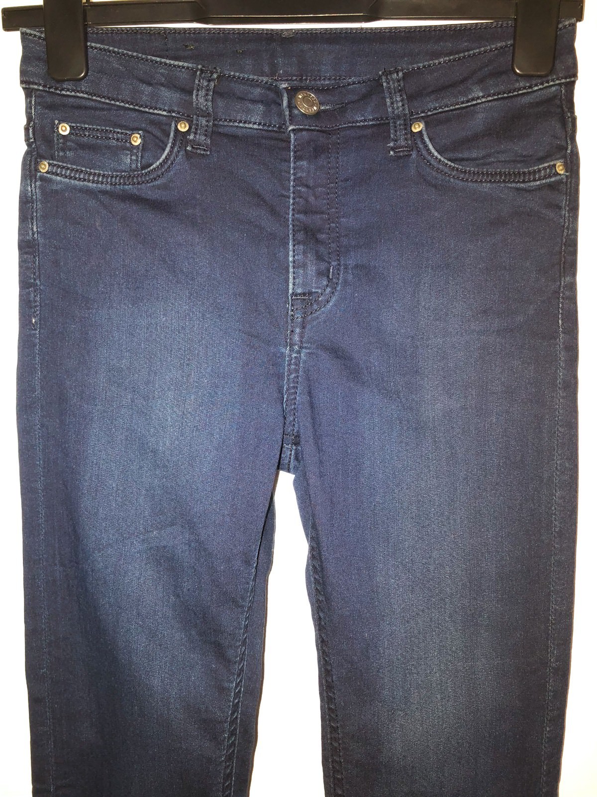 Джинсы Weekday Body Elastic Blue Eve 