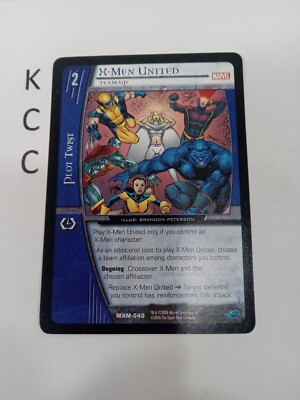VS. System TCG Marvel 2006 Xmen United Plot Twist MXM-040