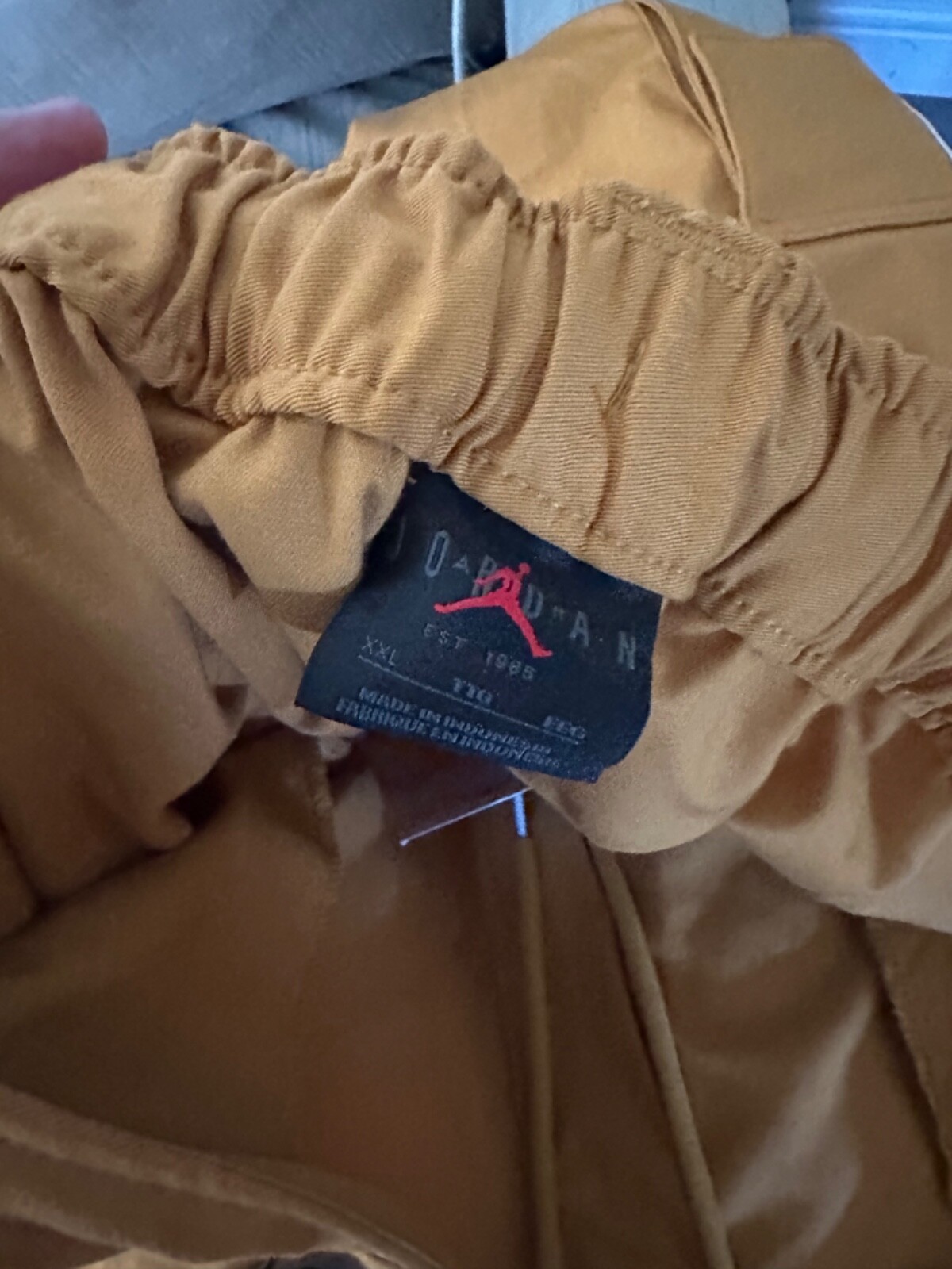 Jordan Flight Essentials Cargo Pants Mens XXL Curry Color