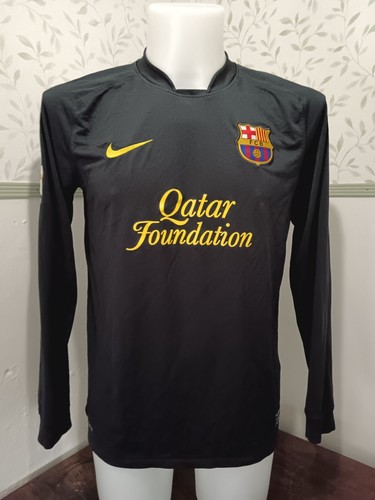 Mens Nike Barcelona Away long sleeves football shirt 2011 - 2012