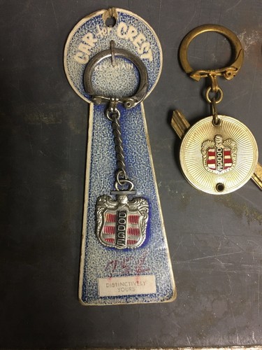 6 Dodge Classic Vintage Designer Decorative Ignition Key Blank W Ring Metal