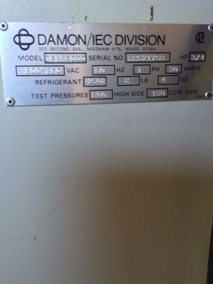 IEC Model DPR6000 Large Capacity Refrigerated Centrifuge    220V