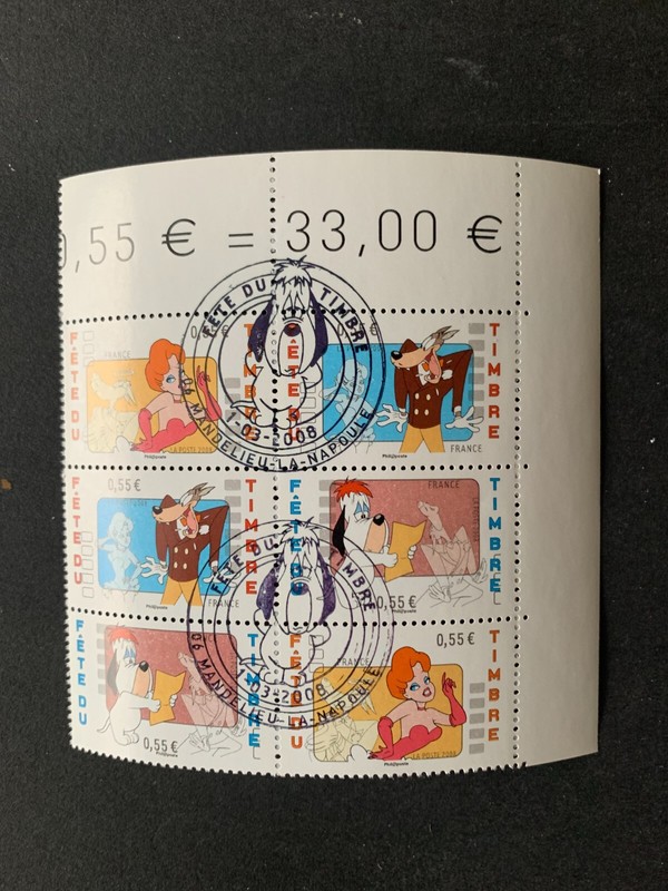 Timbres France 2008 Fdc Yt 4146 Ã  4148 Tex Avery FÃªTe Du Timbre Lot 2