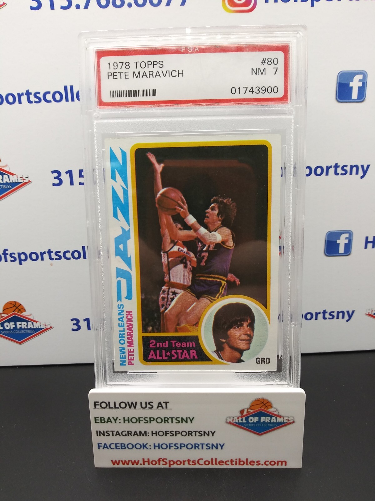 ★★★Pi★★★ 1978 TOPPS PETE MARAVICH #80 PSA 7 | eBay