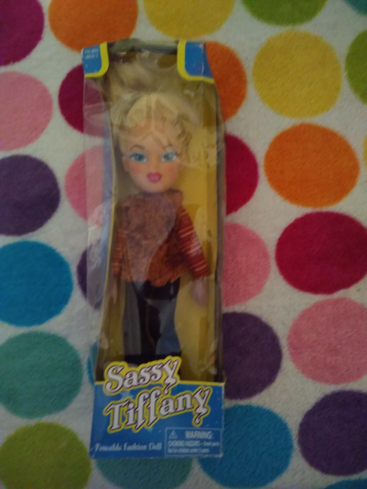 2004 TARGET, SASSY TIFFANY BARBIE DOLL, BLONDE HAIR, CLOTHES, SHOES, NIB