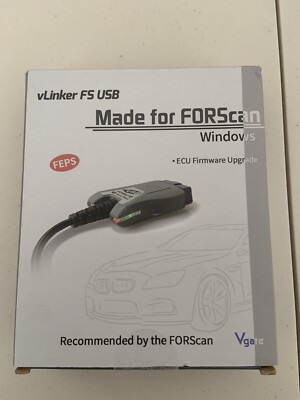 Vgate vLinker FS USB Scan Auto Switch Scanner Forscan Windows