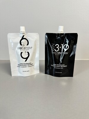 WEN 319 & 619 Ultra Nourishing Body Treatment Travel Packet Sample Size 1.5 oz