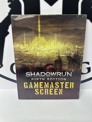 Shadowrun Fifth Edition  Gamemaster Screen  W/ Module Catalyst Topps NEW SEALED!