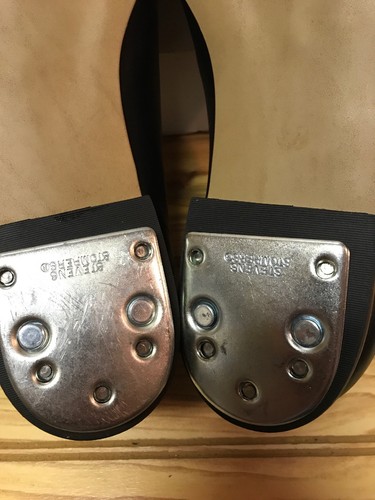 Mr. Stomper Size 10 M MENS Clogging Dance Shoes With Steven Stomper BUCK Taps