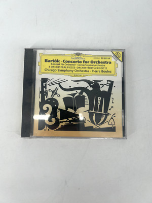 CD Chicago Symphony Orchestra Pierre Boulez Bartok - Concerto For Orchestra NEW