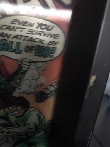 Pyramid America Amazing Spiderman 3D Hologram Cover Framed